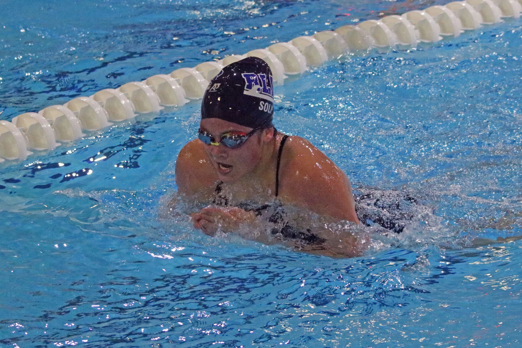 Rice Lake girls swimming vs. Ladysmith 10-29-20